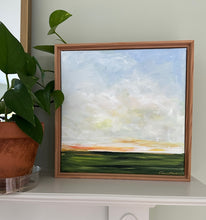 Load image into Gallery viewer, "Lovely Sky" An Original 12x12 Acrylic Painting Framed