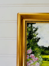 Load image into Gallery viewer, "Meadow Walk" an Original 5x7 Acrylic Painting Framed