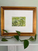 Load image into Gallery viewer, "Waves of Green" An Original 5x7 Painting on Paper