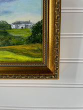 Load image into Gallery viewer, "Country Estate" an Original Framed 5x7 Acrylic Painting