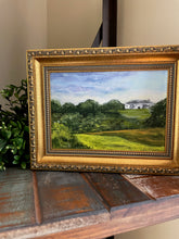 Load image into Gallery viewer, "Country Estate" an Original Framed 5x7 Acrylic Painting