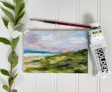 Load image into Gallery viewer, "Low Tide" an Original 4x6 Acrylic Painting