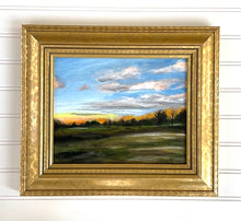 Load image into Gallery viewer, "Conservatory Road Sunrise" An Original 8x10 Acrylic Painting Framed