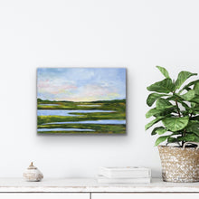 Load image into Gallery viewer, "Low Country Sunrise" an Original 12x16 Acrylic Painting
