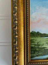Load image into Gallery viewer, "Low Country River" an Original 5x7 Acrylic Painting Framed