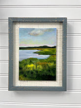 Load image into Gallery viewer, "Low Country Sky" an Original 5x7 Framed Acrylic Painting
