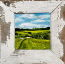 Load image into Gallery viewer, "Stroud's Preserve" An Original 6x6 Acrylic Painting Framed