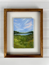 Load image into Gallery viewer, "Summer Day" an Original Framed 4x6 Acrylic Painting