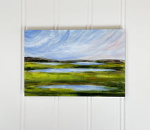 Load image into Gallery viewer, "The Marshes" an Original 4x6 Acrylic Painting