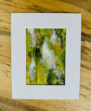 Load image into Gallery viewer, &quot;Springtime Dreams&quot; An Original 5x7 Painting on Paper Matted
