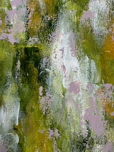 "Springtime Dreams" An Original 5x7 Painting on Paper Matted