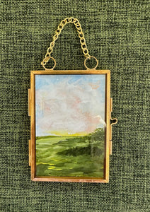 Summer Fields Framed Ornament