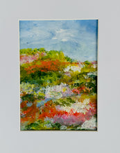 Load image into Gallery viewer, &quot;Abstract Garden&quot; An Original 5x7 Painting on Paper Matted

