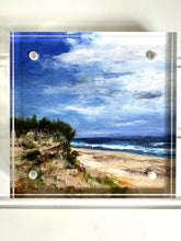 Load image into Gallery viewer, &quot;Dunes&quot; a 4&quot;x4&quot; print framed in an acrylic block
