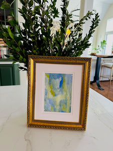 "Early Light" An Original 5x7 Painting on Paper Matted