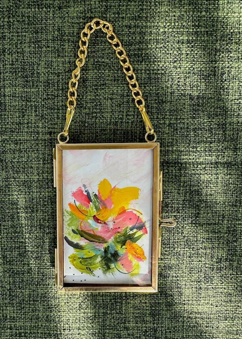 Flowers II Framed Ornament