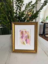 Load image into Gallery viewer, &quot;For the Love of Pink&quot; An Original 5x7 Painting on Paper Matted
