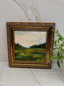 "Golden Day" 6x6 Canvas Print