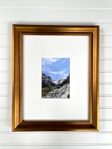 "Grand Teton Hike" Vertical Print
