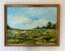 Load image into Gallery viewer, "Lush Meadows" an Original 18x24" Acrylic Painting Framed

