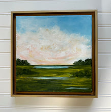 Load image into Gallery viewer, &quot;Summer Sky&quot; An Original 10x10 Acrylic Painting Framed
