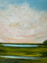 Load image into Gallery viewer, &quot;Summer Sky&quot; An Original 10x10 Acrylic Painting Framed
