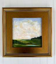 Load image into Gallery viewer, &quot;Sunset Clouds&quot; An Original 8x8 Acrylic Painting Framed

