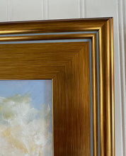 Load image into Gallery viewer, &quot;Sunset Clouds&quot; An Original 8x8 Acrylic Painting Framed

