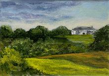 Load image into Gallery viewer, &quot;Country Estate&quot; an Original Framed 5x7 Acrylic Painting
