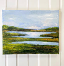 Load image into Gallery viewer, &quot;Spring Marsh&quot; an 8x10 Original Acrylic Painting
