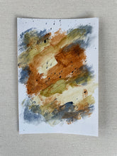 Load image into Gallery viewer, &quot;Indigo and Earth III&quot; An Original 4x6 Painting on Paper

