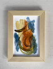 Load image into Gallery viewer, &quot;Indigo and Earth V&quot; An Original 4x6 Painting on Paper
