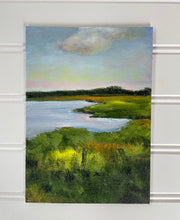 Load image into Gallery viewer, &quot;Low Country Sky&quot; an Original 5x7 Framed Acrylic Painting
