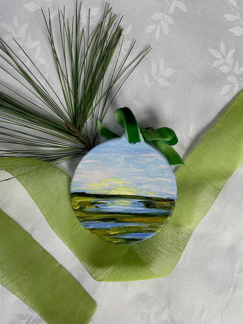 Low Country Sunset Ornament