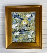 Load image into Gallery viewer, &quot;Shining Blues&quot; An Original 12x16 Abstract Acrylic Painting
