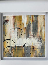 Load image into Gallery viewer, &quot;Soft Gray Abstract II&quot; an Original Painting on Paper Framed
