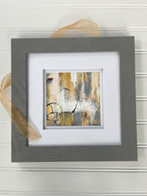 Load image into Gallery viewer, &quot;Soft Gray Abstract II&quot; an Original Painting on Paper Framed
